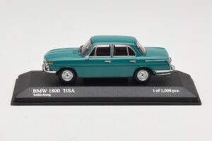BMW 1800 TI/SA Mörkgrön Minichamps 1:43 403025103 Metall