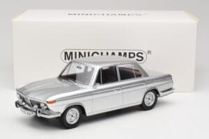 BMW 1800 Ti Silver Minichamps 1:18 107024000 Resin — bild 6 av 6