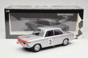 BMW 1800 TiSA #3 D. Glemser / J. Ickx 24 Hours of Spa 1965 Minichamps 1:18 155652903 Metall — bild 6 av 6