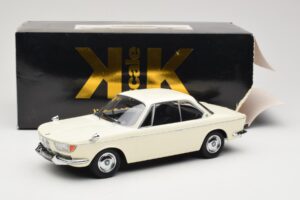BMW 2000 CS Coupe Grädde KK-Scale 1:18 KKDC180121 Metall — bild 6 av 6