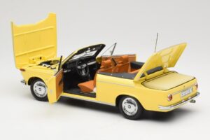 BMW 2002 Cabriolet Ljusgrön Minichamps 1:18 80430145820 Metall — bild 5 av 8
