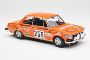 BMW 2002 Jagermeister #255 W. Stiller Rally Monte Carlo 1973 IXO 1:18 18RMC165 Metall — bild 4 av 6