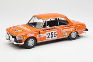 BMW 2002 Jagermeister #255 W. Stiller Rally Monte Carlo 1973 IXO 1:18 18RMC165 Metall