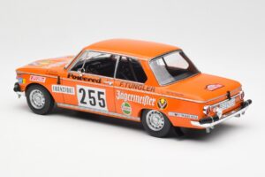 BMW 2002 Jagermeister #255 W. Stiller Rally Monte Carlo 1973 IXO 1:18 18RMC165 Metall — bild 5 av 6