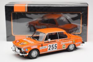 BMW 2002 Jagermeister #255 W. Stiller Rally Monte Carlo 1973 IXO 1:18 18RMC165 Metall — bild 6 av 6