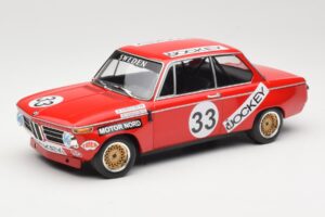 BMW 2002 Jockey Racing #33 B. Tobiasson / L. Nordstrom 6 Hours Nurburgring 1972 Minichamps 1:18 155722633 Metall
