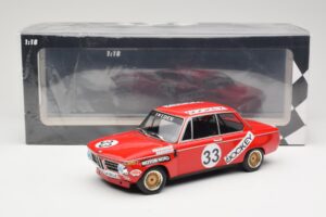 BMW 2002 Jockey Racing #33 B. Tobiasson / L. Nordstrom 6 Hours Nurburgring 1972 Minichamps 1:18 155722633 Metall — bild 6 av 6