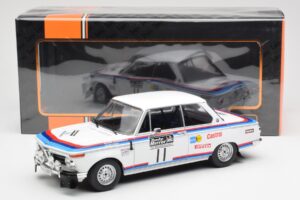 BMW 2002 #11 A. Warmbold / J. Todt RAC Rally 1973 IXO 1:18 18RMC164 Metall — bild 6 av 6