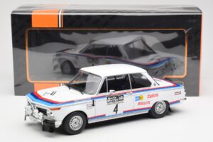 BMW 2002 #4 B. Waldegard / H. Thorzelius RAC Rally 1973 IXO 1:18 18RMC163 Metall — bild 6 av 6