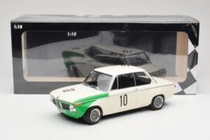 BMW 2002 Tii E10 #10 H. Hahne / D. Quester Winners Nurburgring 1968 Minichamps 1:18 155682710 Metall — bild 6 av 6
