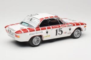 BMW 2800 CS E9 #15 Team Marabout Gaye / S. Braillard 24 Hours of Spa 1972 Minichamps 1:18 155722715 Metall — bild 2 av 6