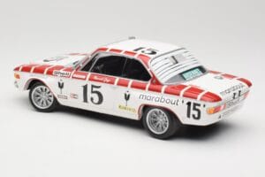 BMW 2800 CS E9 #15 Team Marabout Gaye / S. Braillard 24 Hours of Spa 1972 Minichamps 1:18 155722715 Metall — bild 5 av 6