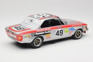 BMW 2800 CS E9 #49 Team Schnitzer G. Herzog / H. Heyer 24 Hours of Spa 1972 Minichamps 1:18 155722749 Metall — bild 2 av 6