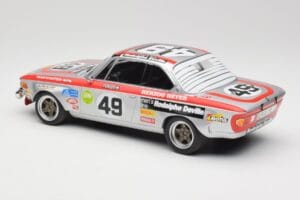 BMW 2800 CS E9 #49 Team Schnitzer G. Herzog / H. Heyer 24 Hours of Spa 1972 Minichamps 1:18 155722749 Metall — bild 5 av 6