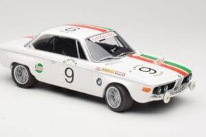 BMW 2800 CS E9 #9 Castrol BMW T. Moorkens / E. Haxhe 24 Hours of Spa 1971 Minichamps 1:18 155712709 Metall — bild 4 av 6
