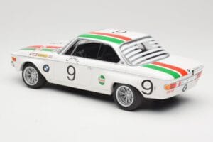 BMW 2800 CS E9 #9 Castrol BMW T. Moorkens / E. Haxhe 24 Hours of Spa 1971 Minichamps 1:18 155712709 Metall — bild 5 av 6