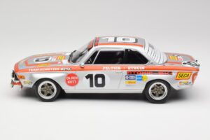 BMW 2800 CS Team Schnitzer #10 J. Fitzpatrick / J. Peltier Spa 1972 Minichamps 1:18 155722710 Metall — bild 3 av 6