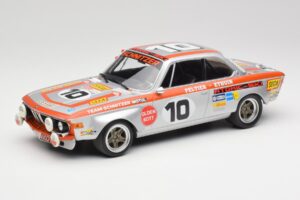 BMW 2800 CS Team Schnitzer #10 J. Fitzpatrick / J. Peltier Spa 1972 Minichamps 1:18 155722710 Metall