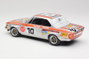 BMW 2800 CS Team Schnitzer #10 J. Fitzpatrick / J. Peltier Spa 1972 Minichamps 1:18 155722710 Metall — bild 5 av 6