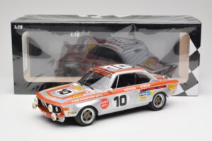 BMW 2800 CS Team Schnitzer #10 J. Fitzpatrick / J. Peltier Spa 1972 Minichamps 1:18 155722710 Metall — bild 6 av 6