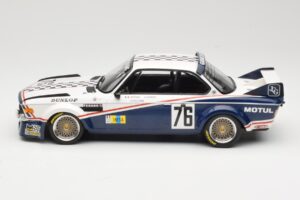 BMW 3.0 CSL E9 Garage Du Bac #76 P. Depnic / H. Coulon 24 Hours of Le Mans 1977 Minichamps 1:18 155772576 Metall — bild 3 av 6