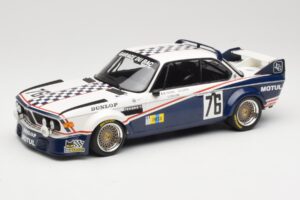 BMW 3.0 CSL E9 Garage Du Bac #76 P. Depnic / H. Coulon 24 Hours of Le Mans 1977 Minichamps 1:18 155772576 Metall
