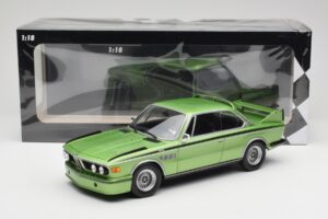 BMW 3.0 CSL E9 Green Metallic Minichamps 1:18 155028132 Metall — bild 6 av 6