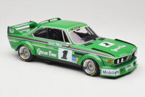 BMW 3.0 CSL E9 #1 Alpina G. Nilsson / D. Quester Winners Nürburgring 1977 Minichamps 1:18 155772501 Metall — bild 4 av 6
