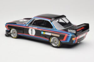 BMW 3.0 CSL E9 #1 BMW Motorsport H-J. Stuck Winner Norisring Trophy 1974 Minichamps 1:18 155742691 Metall — bild 5 av 6