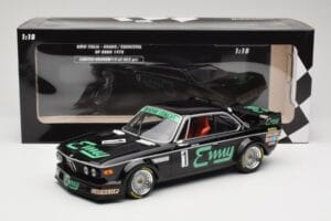 BMW 3.0 CSL E9 #1 F. Grano / P. Xhenceval GP Brno 1978 Minichamps 1:18 155782501 Metall — bild 6 av 6