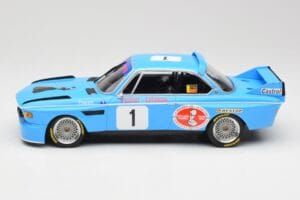 BMW 3.0 CSL E9 #1 Precision Liegeoise J. Peltier / C. Lafosse Winners 4 Hours Monza 1974 Minichamps 1:18 155742681 Metall — bild 5 av 6