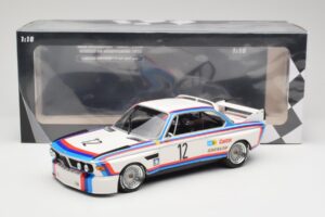 BMW 3.0 CSL E9 #12 BMW Motorsport C. Amon / H-J. Stuck Winners 6 Hours Nurburgring 1973 Minichamps 1:18 155732612 Metall — bild 6 av 6