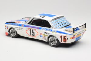 BMW 3.0 CSL E9 #15 BMW Alpina J. Peltier / H. Menzel 24 Hours of Spa 1973 Minichamps 1:18 155732695 Metall — bild 5 av 6