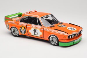 BMW 3.0 CSL E9 #15 Jägermeister Racing N. Lauda / G. Joisten 6 Hours Nurburgring 1973 Minichamps 1:18 155732615 Metall — bild 4 av 6