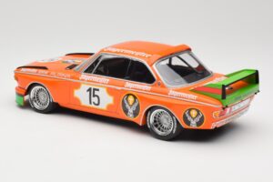 BMW 3.0 CSL E9 #15 Jägermeister Racing N. Lauda / G. Joisten 6 Hours Nurburgring 1973 Minichamps 1:18 155732615 Metall — bild 5 av 6