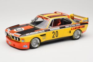 BMW 3.0 CSL E9 #20 BMW Faltz Alpina W. Werner / H. Schommers Norisring Trophy 1974 Minichamps 1:18 155742620 Metall