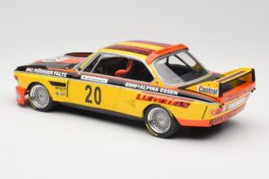 BMW 3.0 CSL E9 #20 BMW Faltz Alpina W. Werner / H. Schommers Norisring Trophy 1974 Minichamps 1:18 155742620 Metall — bild 5 av 6