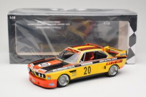 BMW 3.0 CSL E9 #20 BMW Faltz Alpina W. Werner / H. Schommers Norisring Trophy 1974 Minichamps 1:18 155742620 Metall — bild 6 av 6