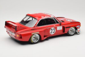 BMW 3.0 CSL E9 #23 Faltz Alpina A. de Fierlant / H. Grohs Zandvoort Trophy 1975 Minichamps 1:18 155752623 Metall — bild 2 av 6