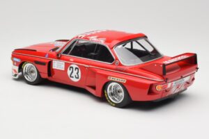 BMW 3.0 CSL E9 #23 Faltz Alpina A. de Fierlant / H. Grohs Zandvoort Trophy 1975 Minichamps 1:18 155752623 Metall — bild 5 av 6