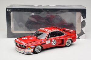 BMW 3.0 CSL E9 #23 Faltz Alpina A. de Fierlant / H. Grohs Zandvoort Trophy 1975 Minichamps 1:18 155752623 Metall — bild 6 av 6