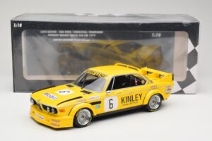 BMW 3.0 CSL E9 #6 Luigi Racing E. Van Hove / P. Xhenceval Winners Brands Hatch 500km 1979 Minichamps 1:18 155792506 Metall — bild 6 av 6