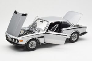 BMW 3.0 CSL E9 Silver Minichamps 1:18 180029020 Metall — bild 2 av 8