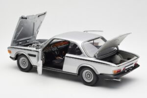 BMW 3.0 CSL E9 Silver Minichamps 1:18 180029020 Metall — bild 5 av 8