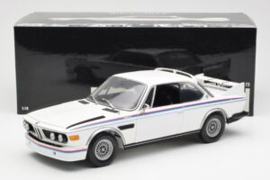 BMW 3.0 CSL E9 Med Spoilerset Vit Minichamps 1:18 180029021 Metall — bild 8 av 8