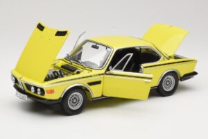 BMW 3.0 CSL E9 Gul Minichamps 1:18 80430137980 Metall — bild 2 av 8