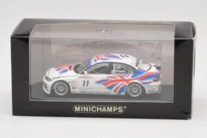 BMW 320i E46 #11 A. Priaulx ETCC Champion 2004 Minichamps 1:43 400042411 Metall — bild 4 av 4