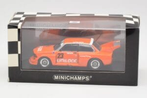 BMW 320i Group 5 #23 E. Cheever / G. Villeneuve 6 Hours of Mosport Class Winners 1977 Damaged Spoiler Minichamps 1:43 4007723 — bild 5 av 5
