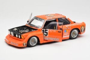 BMW 320i #15 Jägermeister H-J. Stuck Winner DRM Eifelrennen 1977 Minichamps 1:18 180772115 Metall — bild 2 av 8