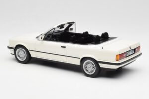 BMW 325i E30 Cabriolet Alpine Vit Norev 1:18 183213 Metall — bild 5 av 6
